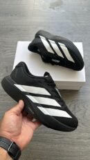 Premium Black  Sport Shoes | Scarf